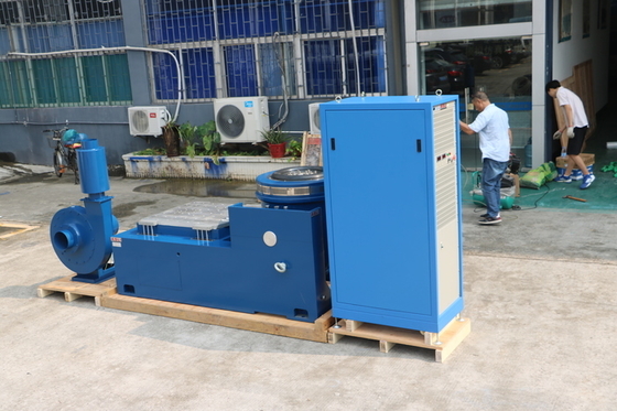 Rastgele test için yüksek frekanslı elektromanyetik laboratuvar titreşim salkım masası
