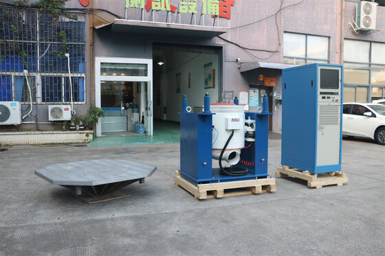 Yüksek hassasiyetli Elektrodinamik Vibratör Shaker, laboratuvar testi için 1,6m/s maksimum hızı ve dikey + yatay titreşim