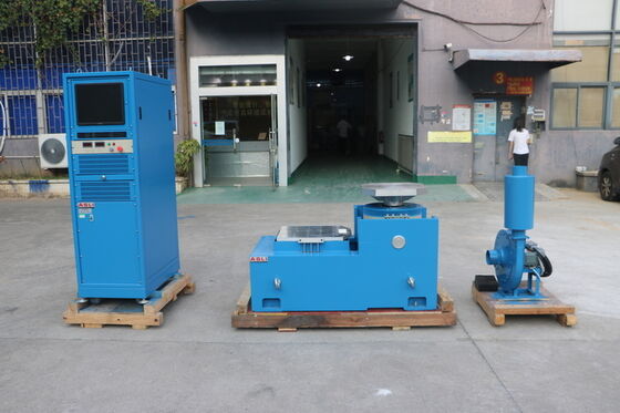 Yüksek hassasiyetli Elektrodinamik Vibratör Shaker, laboratuvar testi için 1,6m/s maksimum hızı ve dikey + yatay titreşim
