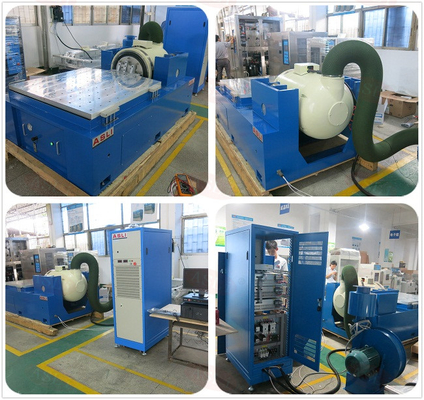 Pil Testi İçin Elektrodinamik 50Hz 1.8m / S Titreşim Tablosu Makinesi