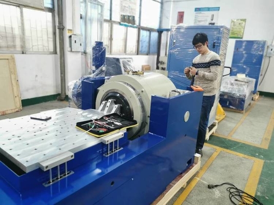 MIL-STD 810F için Kontrolörlü Sinüs ve Rastgele Büyük Yer Değiştirme Titreşim Test Sistemi