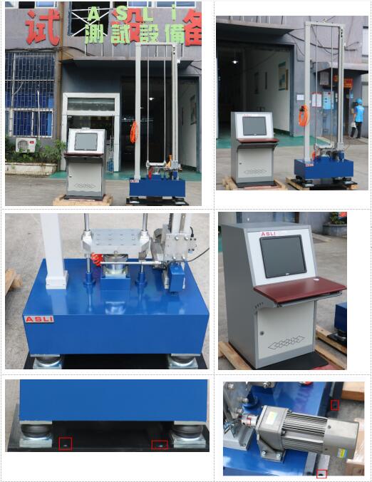 Hızlanma Mekanik Şok Darbe Test Cihazı 150G 6ms IEC60068-2-27 1