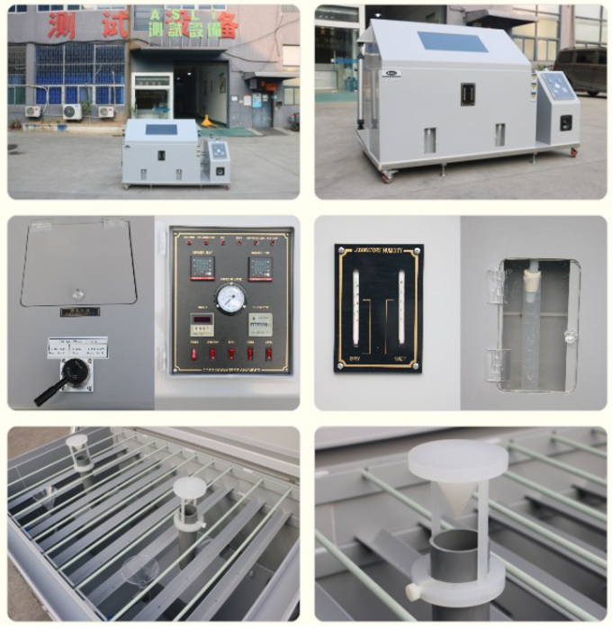 Tuz Püskürtme Direnci Korozyon Test Odası 1