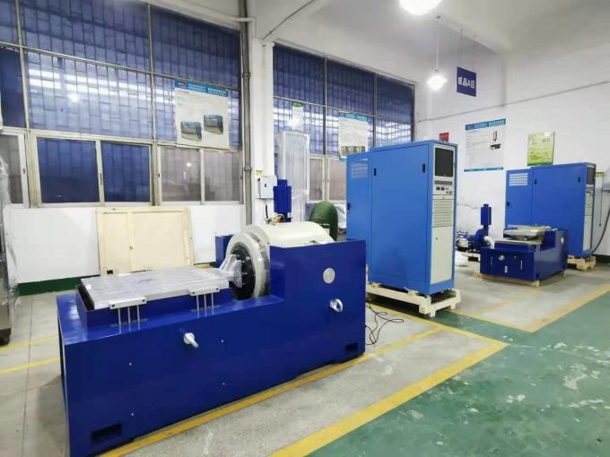 Vibration Table Test Equipment with LCD screen and control panel — front view