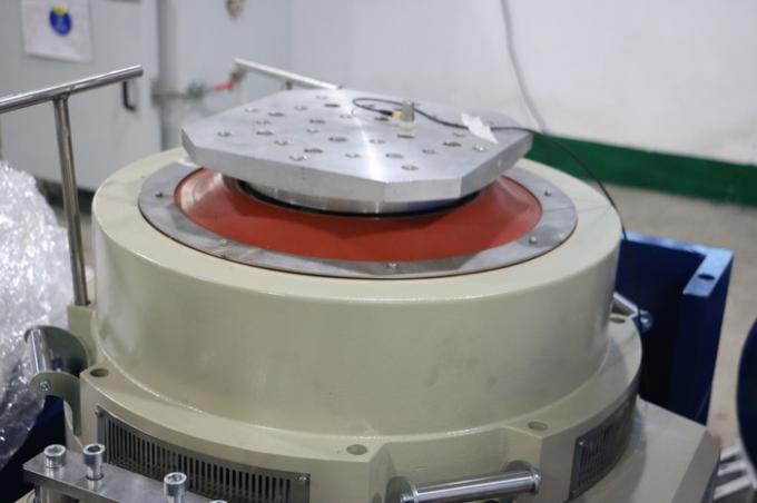 Electrodynamic vibration shaker system with 8-channel controller — front view